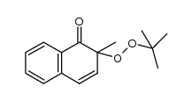 1,2-dihydro-2-tert-butylperoxo-2-methyl-1-oxonaphthalene结构式