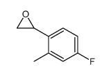 2-(4-fluoro-2-methylphenyl)oxirane结构式