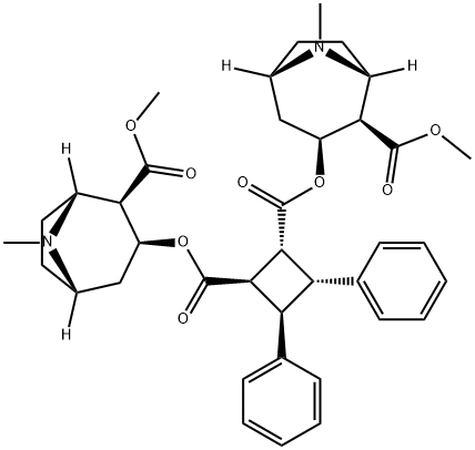 μ-Truxilline结构式