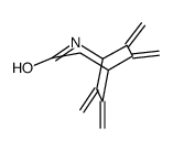 6,7,8,9-tetramethylidene-4-azabicyclo[3.2.2]nonan-3-one结构式