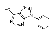 3-phenyl-2H-triazolo[4,5-d]pyrimidin-7-one Structure