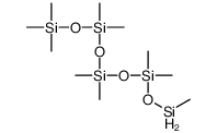 [dimethyl(methylsilyloxy)silyl]oxy-[dimethyl(trimethylsilyloxy)silyl]oxy-dimethylsilane结构式