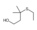 3-ethylsulfanyl-3-methylbutan-1-ol Structure