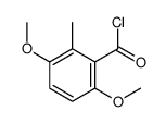 Benzoyl chloride, 3,6-dimethoxy-2-methyl- (9CI) structure