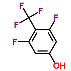 3,5-Difluoro-4-(trifluoromethyl)phenol structure