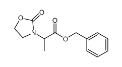 benzyl 2-(2-oxo-1,3-oxazolidin-3-yl)propanoate Structure