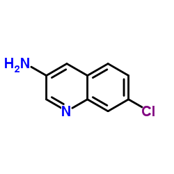 7-氯-3-喹啉胺结构式