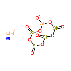 lithium aluminum silicate structure