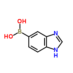 1H-Benzimidazol-5-ylboronic acid structure