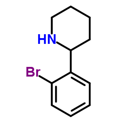 2-(2-Bromophenyl)piperidine Structure