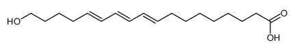 18-hydroxyoctadeca-9,11,13-trienoic acid Structure