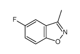 5-FLUORO-3-METHYLBENZO[D]ISOXAZOLE structure