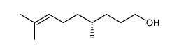 (R)-(+)-4,8-dimethyl-7-nonen-1-ol Structure
