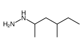 4-methylhexan-2-ylhydrazine Structure