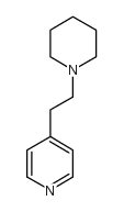 Pyridine,4-[2-(1-piperidinyl)ethyl]- structure