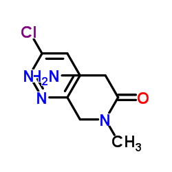 N-[(6-Chloro-3-pyridazinyl)methyl]-N-methylglycinamide Structure