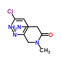 N-[(6-Chloro-3-pyridazinyl)methyl]-N-methylglycinamide结构式