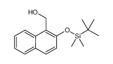 {2-[(tert-butyldimethylsilyl)oxy]naphthalen-1-yl}methanol结构式