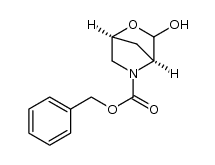 (1S,4S)-N-Cbz-6-(R/S)-hydroxy-5-oxa-2-aza-bicyclo[2.2.1]heptane Structure