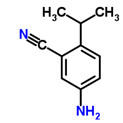 5-Amino-2-isopropylbenzonitrile Structure