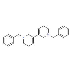 1,1'-Dibenzyl-1,1',2,2',5,5',6,6'-octahydro-3,3'-bipyridine Structure