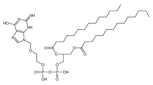 acyclovir diphosphate dimyristoylglycerol structure