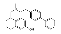 6-Hydroxy-N-methyl-N-(2-(4-phenylphenyl)ethyl)-1,2,3,4-tetrahydro-1-naphthalene methanamine picture