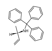 (S)-N-tritylbut-3-en-2-amine Structure