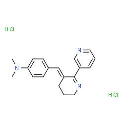 DMAB-anabaseine dihydrochloride结构式