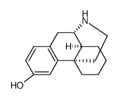 (+)-3-HYDROXYMORPHINAN HYDROBROMIDE Structure