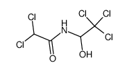 dichloro-acetic acid-(2,2,2-trichloro-1-hydroxy-ethylamide) Structure