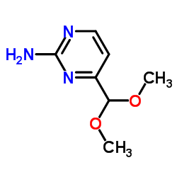 2-氨基-4-二甲氧基甲基嘧啶图片