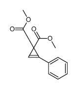 dimethyl 2-phenylcycloprop-2-ene-1,1-dicarboxylate Structure
