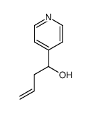 (RS)-1-(4-pyridyl)but-3-en-1-ol结构式