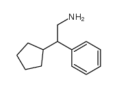 (2-CYCLOPENTYL-2-PHENYLETHYL)AMINE structure