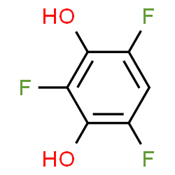 1,3-Benzenediol,2,4,6-trifluoro-结构式