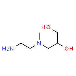 1,2-Propanediol,3-[(2-aminoethyl)methylamino]-(9CI)结构式