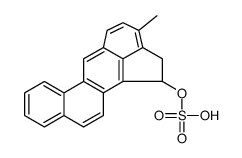 (3-methyl-1,2-dihydrobenzo[j]aceanthrylen-1-yl) hydrogen sulfate结构式