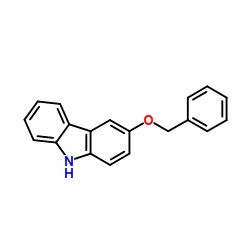 3-(Benzyloxy)-9H-carbazole结构式