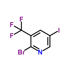 2-Bromo-5-iodo-3-(trifluoromethyl)pyridine picture