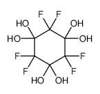 2,2,4,4,6,6-hexafluorocyclohexane-1,1,3,3,5,5-hexol Structure
