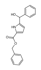 Benzyl 5-(hydroxymethylphenyl)pyrrole-2-carboxylate结构式