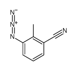 3-azido-2-methylbenzonitrile结构式