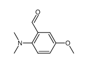 2-(dimethylamino)-5-methoxybenzaldehyde结构式