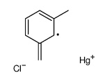 chloro-[(3-methylphenyl)methyl]mercury Structure