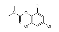 O-(2,4,6-trichlorophenyl) dimethylcarbamothioate结构式