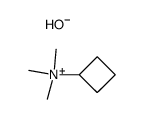 cyclobutyltrimethylammonium hydroxide结构式