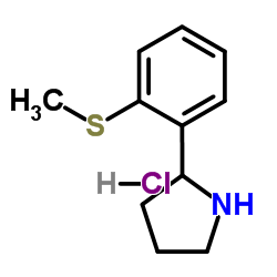 2-(2-(甲硫基)苯基)吡咯烷盐酸盐图片