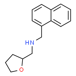 (naphthalen-1-ylmethyl)(oxolan-2-ylmethyl)amine Structure