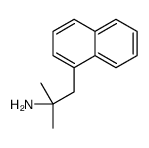 2-methyl-1-naphthalen-1-ylpropan-2-amine结构式